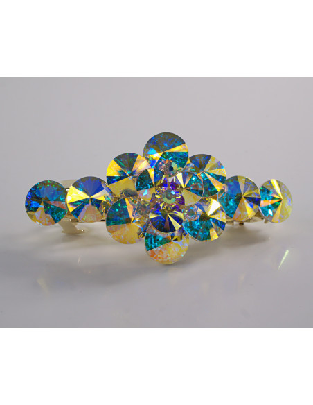 KLAMRA FRANCUSKA DO WŁOSÓW PREMIUM KRYSZTAŁY WIECZOROWA LOLITA AKCESORIA