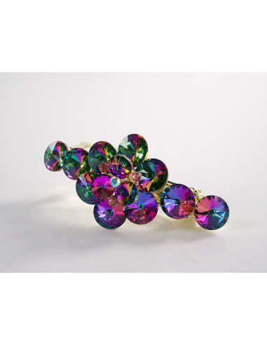 KLAMRA FRANCUSKA DO WŁOSÓW PREMIUM KRYSZTAŁY...