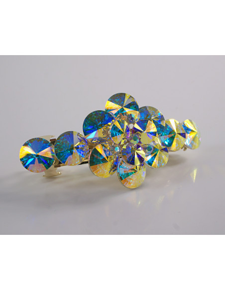 KLAMRA FRANCUSKA DO WŁOSÓW PREMIUM KRYSZTAŁY WIECZOROWA LOLITA AKCESORIA