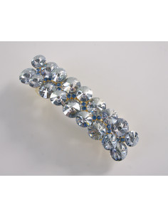 KLAMRA FRANCUSKA DO WŁOSÓW PREMIUM KRYSZTAŁY WIECZOROWA...