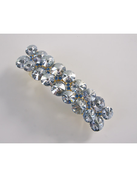 KLAMRA FRANCUSKA DO WŁOSÓW PREMIUM KRYSZTAŁY WIECZOROWA LOLITA AKCESORIA