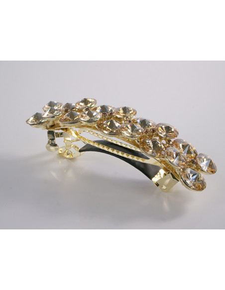 KLAMRA FRANCUSKA DO WŁOSÓW PREMIUM KRYSZTAŁY WIECZOROWA LOLITA AKCESORIA