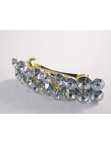 KLAMRA FRANCUSKA DO WŁOSÓW PREMIUM KRYSZTAŁY...