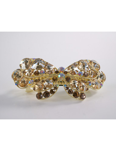 KLAMRA FRANCUSKA DO WŁOSÓW PREMIUM KRYSZTAŁY...