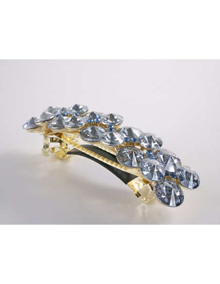 KLAMRA FRANCUSKA DO WŁOSÓW PREMIUM KRYSZTAŁY WIECZOROWA LOLITA AKCESORIA