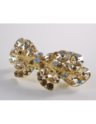 KLAMRA FRANCUSKA DO WŁOSÓW PREMIUM KRYSZTAŁY...