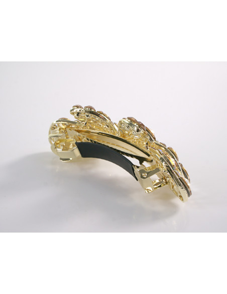 KLAMRA FRANCUSKA DO WŁOSÓW PREMIUM KRYSZTAŁY WIECZOROWA LOLITA AKCESORIA