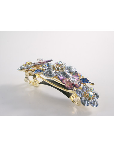 KLAMRA FRANCUSKA DO WŁOSÓW PREMIUM KRYSZTAŁY...