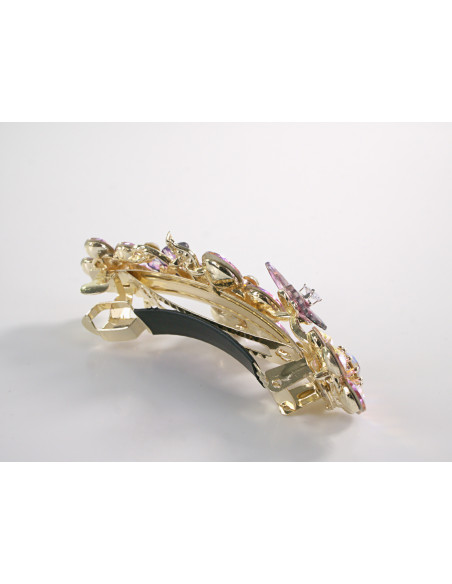 KLAMRA FRANCUSKA DO WŁOSÓW PREMIUM KRYSZTAŁY WIECZOROWA LOLITA AKCESORIA