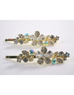 Wsuwka do włosów KRYSZTAŁOWY  KWIATEK   2 szt. Lolita...