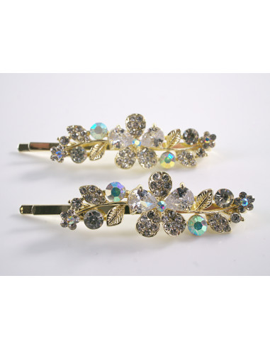 Wsuwka do włosów KRYSZTAŁOWY  KWIATEK   2 szt....