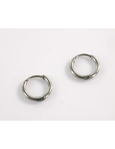 Kolczyki SREBRNE DELIKATNE KOŁA STAL CHIRURGICZNA LOLITA...