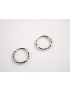 Kolczyki SREBRNE DELIKATNE KOŁA STAL CHIRURGICZNA LOLITA...