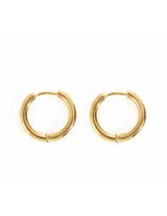 Kolczyki ZŁOTE   KOŁA STAL CHIRURGICZNA LOLITA AKCESORIA...