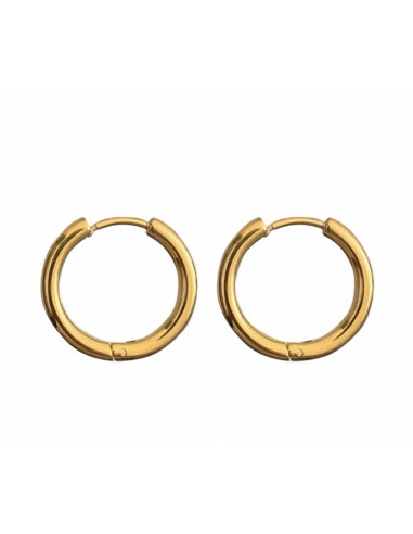 Kolczyki ZŁOTE   KOŁA STAL CHIRURGICZNA LOLITA...