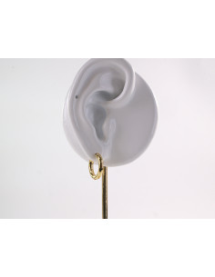 Kolczyki ZŁOTE   KOŁA STAL CHIRURGICZNA LOLITA AKCESORIA... 2