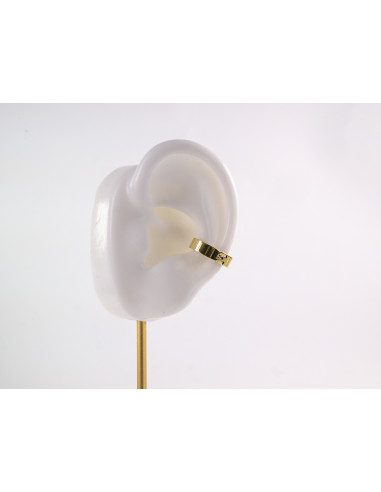 FAKE KOLCZYK ZŁOTA NAUSZNICA STAL CHIRURGICZNA...