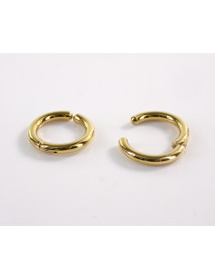 FAKE KOLCZYK ZŁOTA NAUSZNICA STAL CHIRURGICZNA LOLITA...