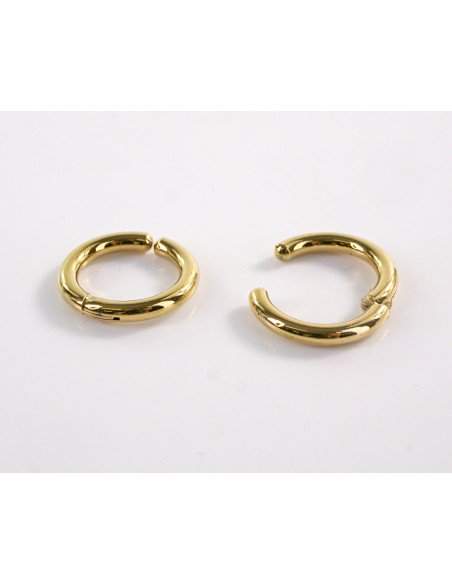 FAKE KOLCZYK ZŁOTA NAUSZNICA STAL CHIRURGICZNA LOLITA AKCESORIA 1,6 CM