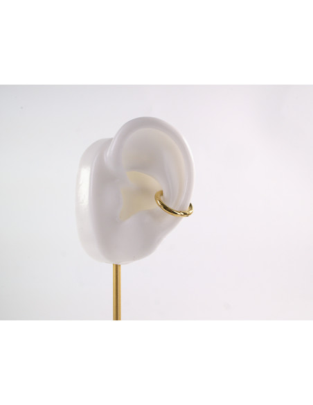 FAKE KOLCZYK ZŁOTA NAUSZNICA STAL CHIRURGICZNA LOLITA AKCESORIA  1,2 CM