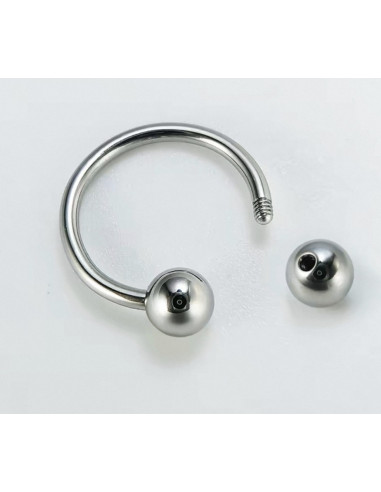 Kolczyki NOS WARGA SREBREN STAL CHIRURGICZNA...