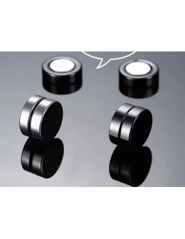 Kolczyki KROPKI NA MAGNES STAL CHIRURGICZNA...