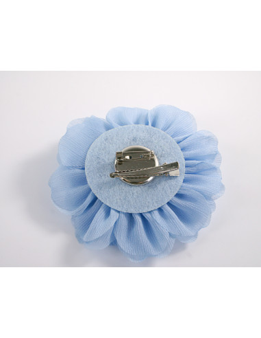 KWIAT Z MATERIAŁU RÓŻA BROSZKA PRZYPINKA LOLITA...