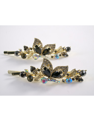 Wsuwka do włosów MOTYLE CYRKONIE 2 szt. Lolita...