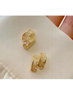 Kolczyki KRYSZTAŁEK nie uczulające Lolita Accessories...