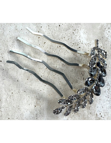 GRZEBIEŃ wsuwany do włosów wtykowy ozdobny KŁOS...