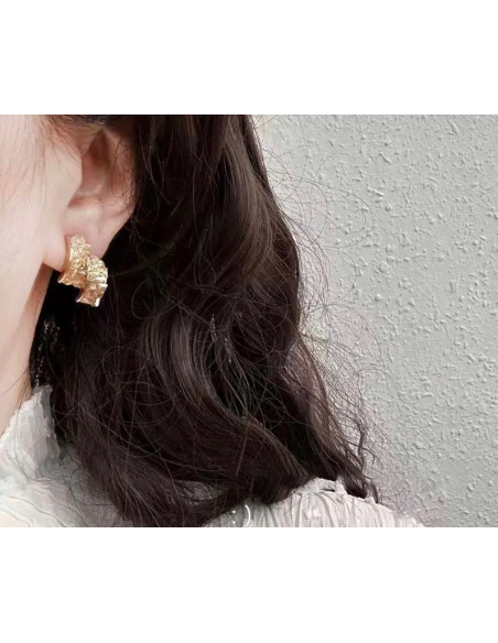 Kolczyki KRYSZTAŁEK nie uczulające Lolita Accessories srebrny sztyft 925