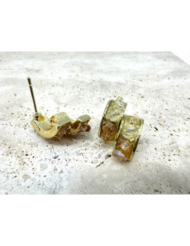 Kolczyki KRYSZTAŁEK nie uczulające Lolita...