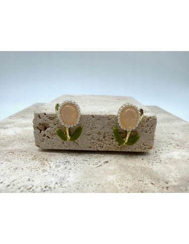 Kolczyki TULIPANY nie uczulające Lolita...