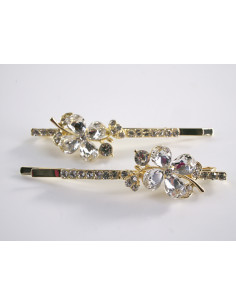 Wsuwka do włosów KONICZYNA z kryształkami 2 szt. Lolita...