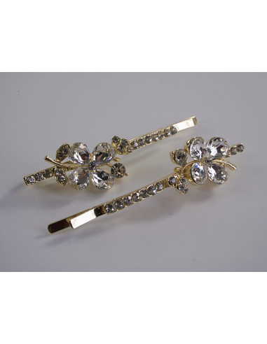 Wsuwka do włosów KONICZYNA z kryształkami 2...