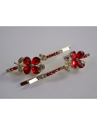 Wsuwka do włosów KONICZYNA z kryształkami 2...