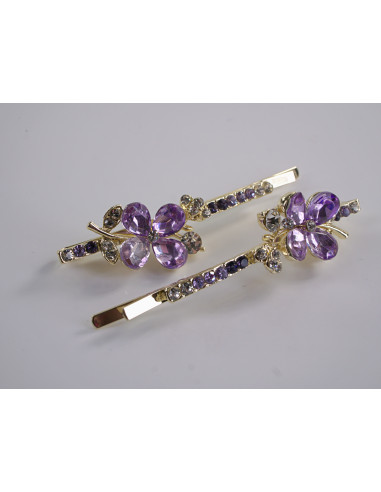 Wsuwka do włosów KONICZYNA z kryształkami 2...