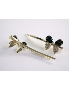 Wsuwka do włosów MOTYLEK z kryształkami 2 szt. Lolita... 2