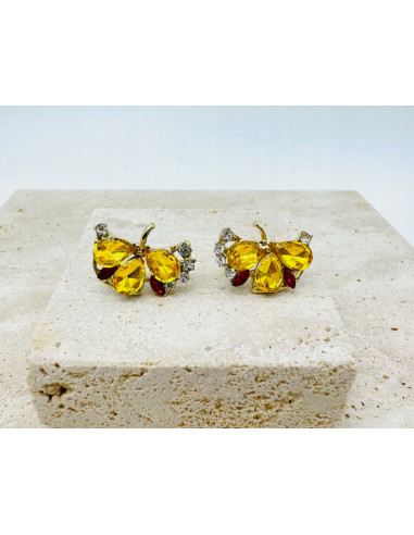 Kolczyki KRYSZTAŁKI nie uczulające Lolita...