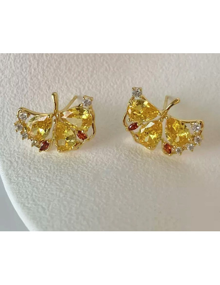 Kolczyki KRYSZTAŁKI nie uczulające Lolita Accessories srebrny sztyft 925