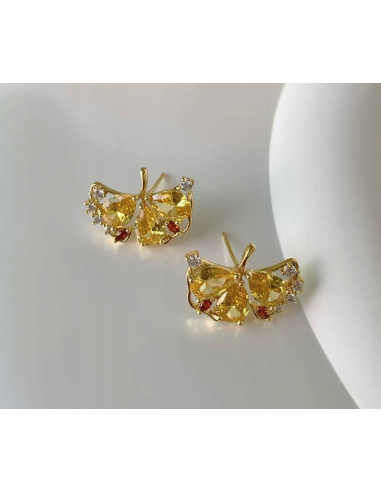 Kolczyki KRYSZTAŁKI nie uczulające Lolita...