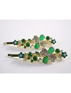 Wsuwka do włosów KONICZYNKA z kryształkami 2 szt. Lolita...