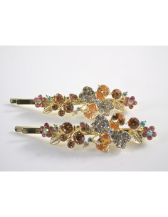 Wsuwka do włosów KONICZYNKA z kryształkami 2 szt. Lolita...