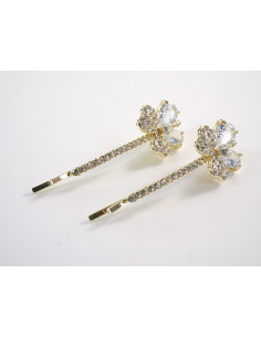 Wsuwka do włosów KONICZYNKA z kryształkami 2 szt Lolita... 2