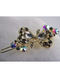 SPINKA  do włosów KOKARDKI Z KRYSZTAŁKAMI  Lolita... 2