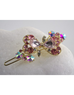 SPINKA  do włosów KOKARDKI Z KRYSZTAŁKAMI  Lolita... 2