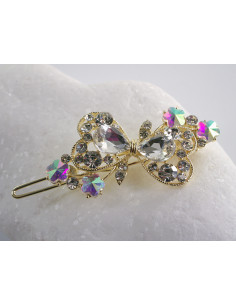 SPINKA  do włosów KOKARDKI Z KRYSZTAŁKAMI  Lolita... 2