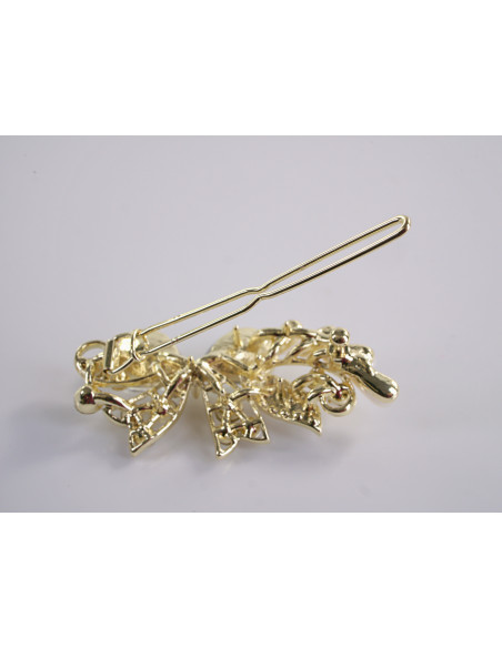 SPINKA  do włosów KOKARDKI Z KRYSZTAŁKAMI  Lolita Akcesoria CRYSTAL AB