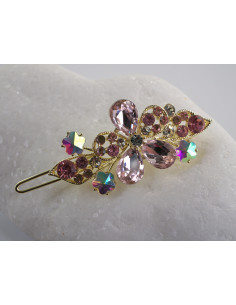 SPINKA  do włosów KWIATUSZKI Z KRYSZTAŁKAMI  Lolita... 2