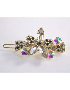 SPINKA  do włosów KWIATUSZKI Z KRYSZTAŁKAMI  Lolita...